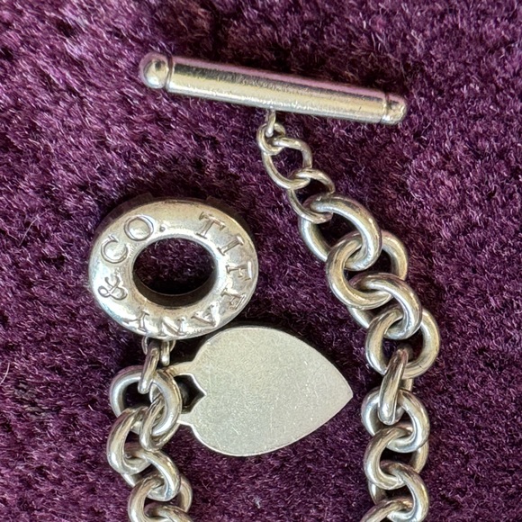 ❌SOLD❌ Return to Tiffany Heart Tag Toggle Bracelet
in Silver 8” - Picture 5 of 6